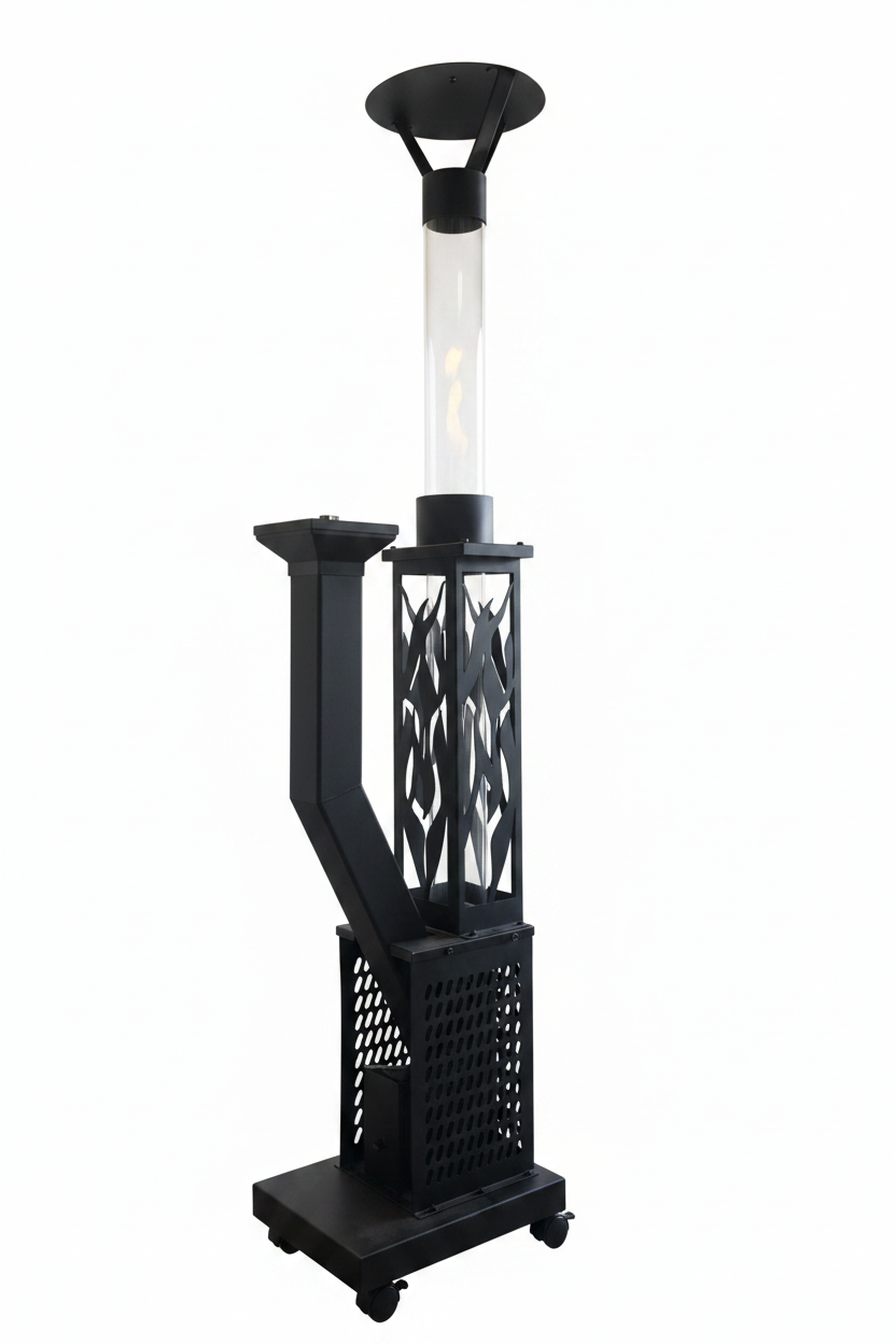 Flame Cutout Tower Heater